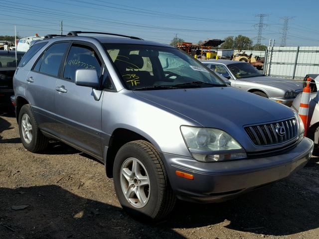 JTJHF10U010177365 - 2001 LEXUS RX BLUE photo 1