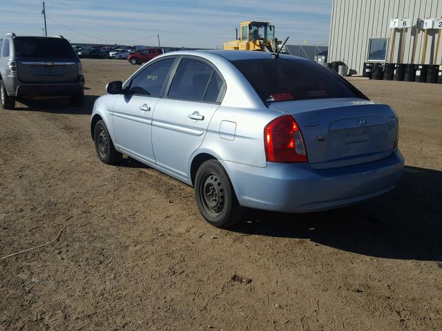 KMHCN4AC1BU620815 - 2011 HYUNDAI ACCENT GLS BLUE photo 3