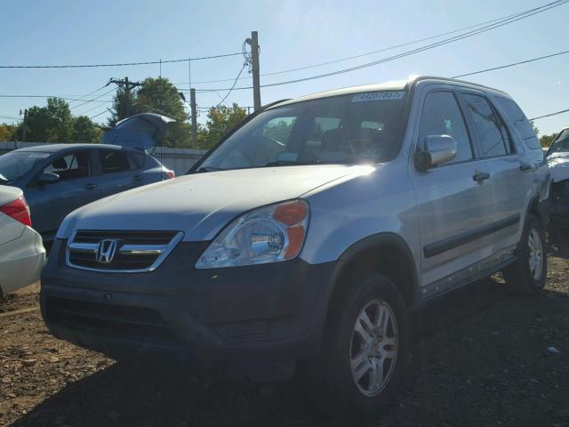 SHSRD78833U122641 - 2003 HONDA CR-V EX SILVER photo 2