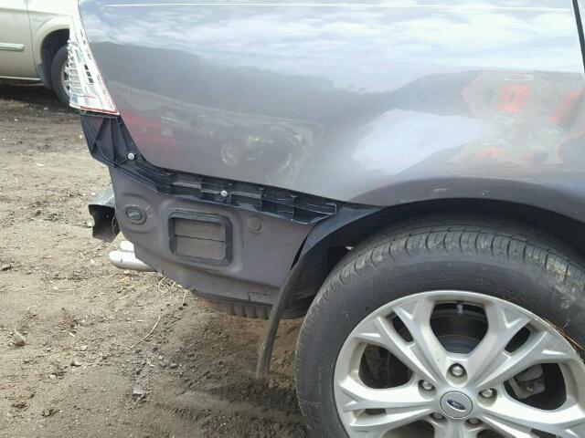 3FAHP0HA5CR292105 - 2012 FORD FUSION SE GRAY photo 9