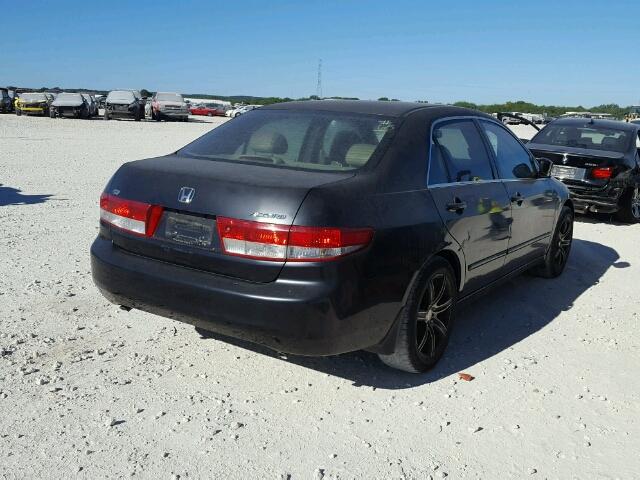 1HGCM66543A069037 - 2003 HONDA ACCORD EX BLACK photo 4