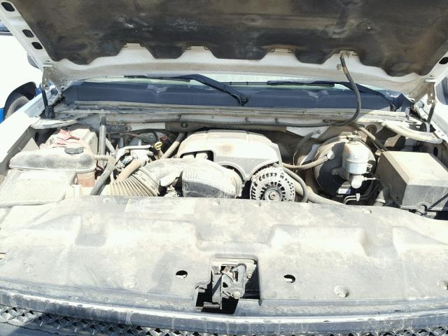 1GCEC19J87E593747 - 2007 CHEVROLET SILVERADO WHITE photo 7