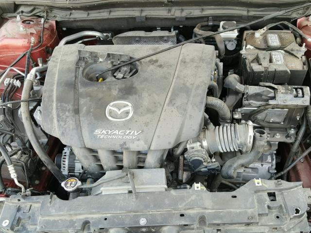 3MZBM1K74GM275789 - 2016 MAZDA 3 RED photo 7