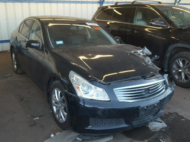 JNKBV61F97M815637 - 2007 INFINITI G35 BLACK photo 1