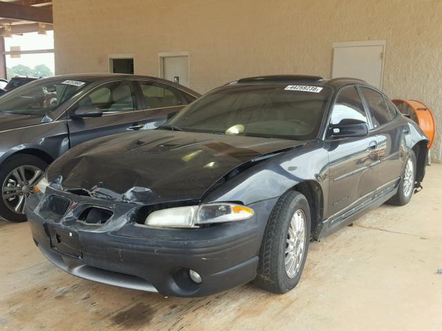 1G2WP52K41F164193 - 2001 PONTIAC GRAND PRIX Чорний фото 2