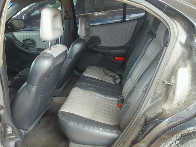 1G2WP52K41F164193 - 2001 PONTIAC GRAND PRIX Чорний фото 6