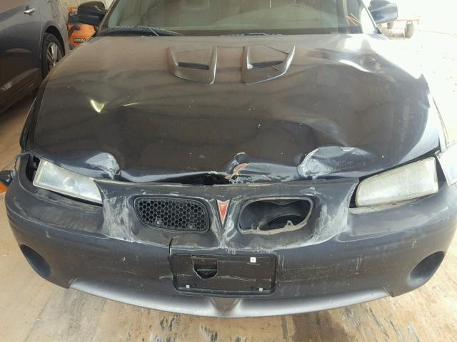 1G2WP52K41F164193 - 2001 PONTIAC GRAND PRIX Чорний фото 7