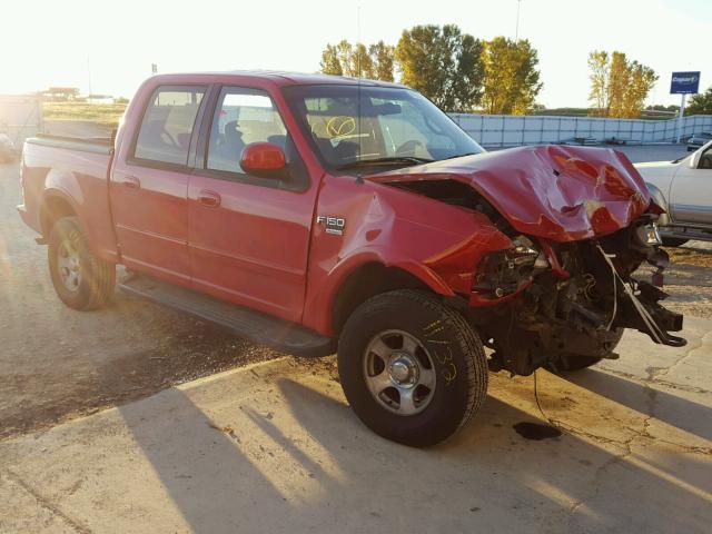 1FTRW08L31KA76404 - 2001 FORD F150 SUPER RED photo 1