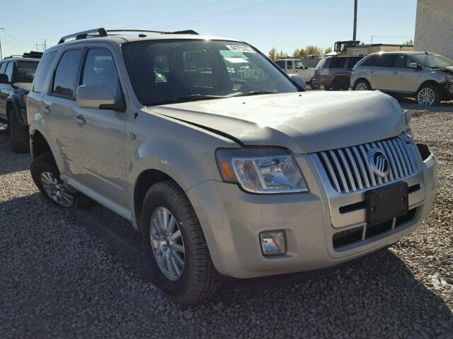 4M2CU97779KJ01217 - 2009 MERCURY MARINER WHITE photo 1