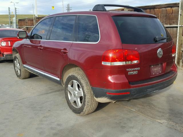 WVGBC67L24D022689 - 2004 VOLKSWAGEN TOUAREG 3. RED photo 9