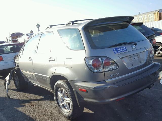 JTJHF10U610209039 - 2001 LEXUS RX GRAY photo 3