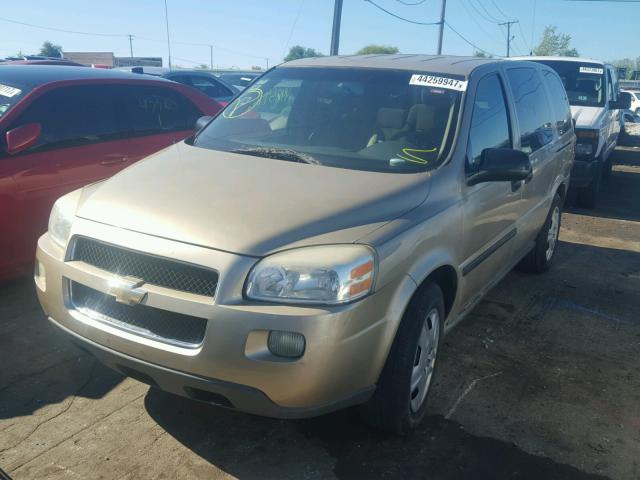 1GNDV23L96D102460 - 2006 CHEVROLET UPLANDER L 棕色 照片 2