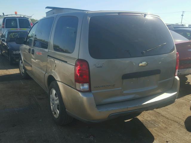 1GNDV23L96D102460 - 2006 CHEVROLET UPLANDER L 棕色 照片 3