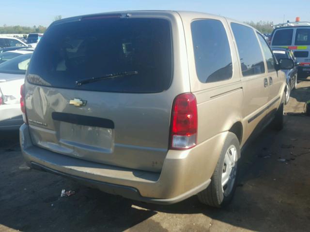 1GNDV23L96D102460 - 2006 CHEVROLET UPLANDER L 棕色 照片 4