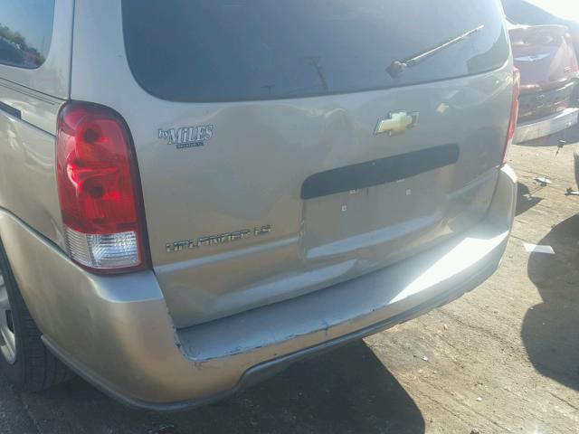 1GNDV23L96D102460 - 2006 CHEVROLET UPLANDER L TAN photo 9