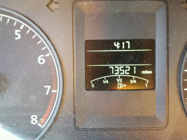 3VW2K7AJ4CM465009 - 2012 VOLKSWAGEN JETTA BASE WHITE photo 8