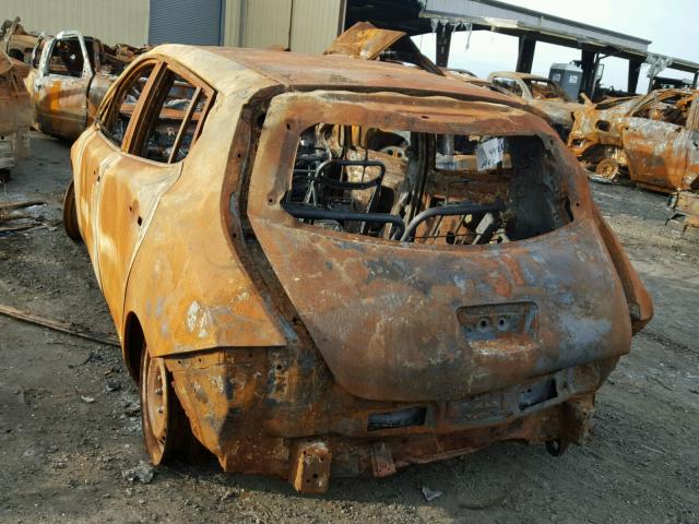 1N4AZ0CP0GC304382 - 2016 NISSAN LEAF S BURN photo 3