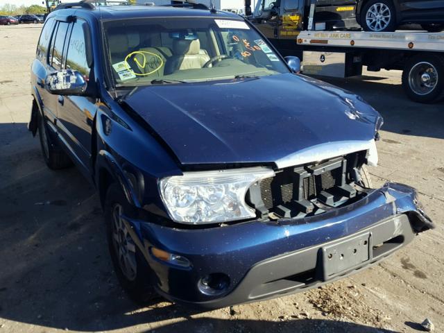 5GAET13P942340352 - 2004 BUICK RAINIER BLUE photo 1