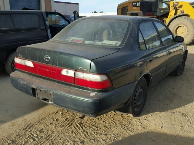 1NXBB02E0TZ405795 - 1996 TOYOTA COROLLA DX GREEN photo 4