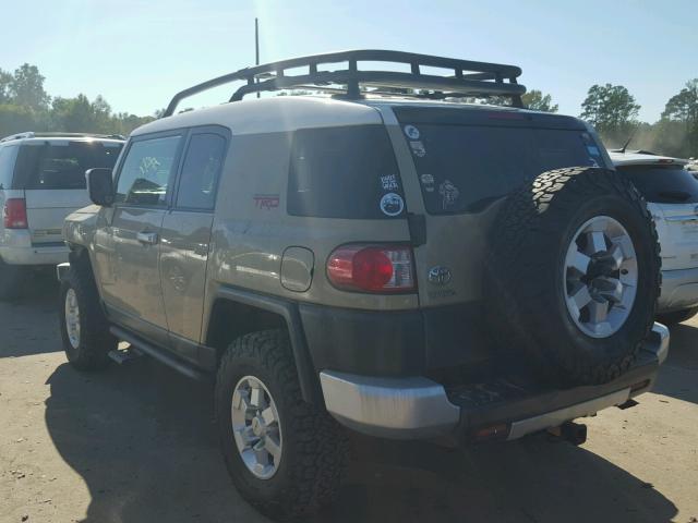 JTEBU4BF9BK110151 - 2011 TOYOTA FJ CRUISER TAN photo 3