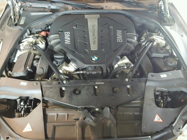 WBALZ5C58CC619873 - 2012 BMW 650 XI WHITE photo 7