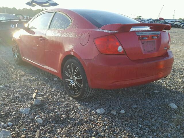 JTKDE167950048240 - 2005 TOYOTA SCION TC 红色 照片 3