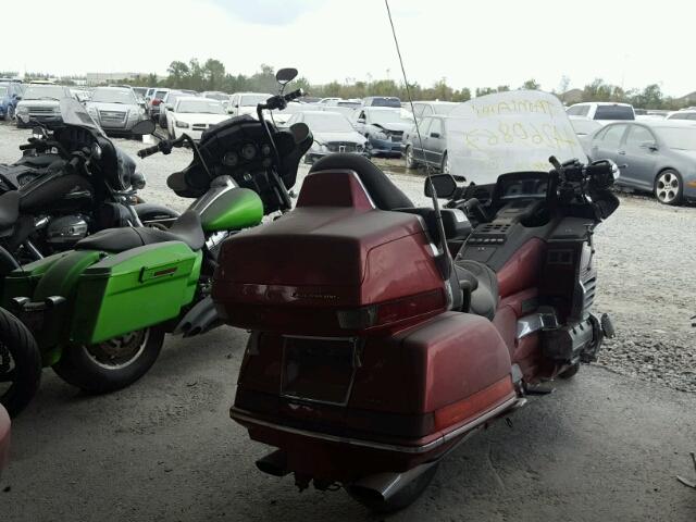 1HFSC2208XA101256 - 1999 HONDA GL1500 MAROON photo 4