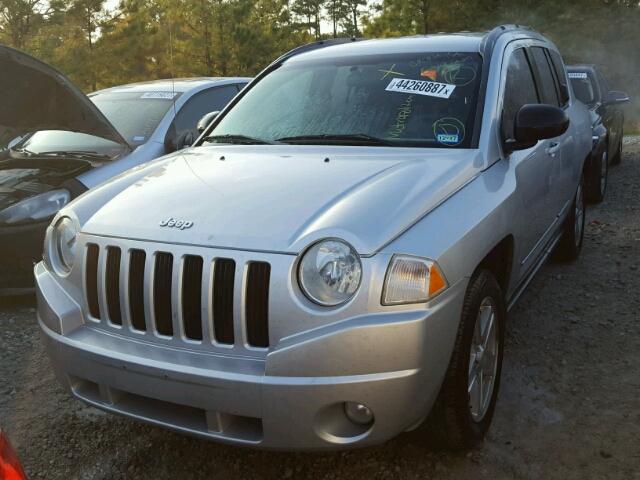 1J4NT4FB9AD553702 - 2010 JEEP COMPASS SP SILVER photo 2