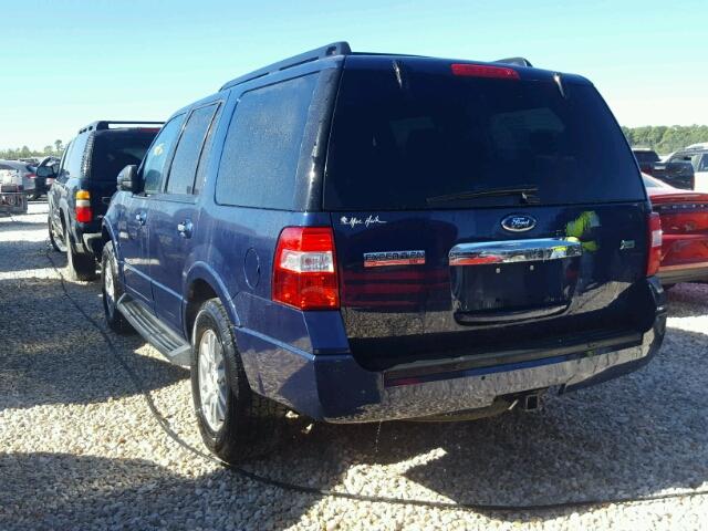 1FMJU1H53CEF16533 - 2012 FORD EXPEDITION BLUE photo 3