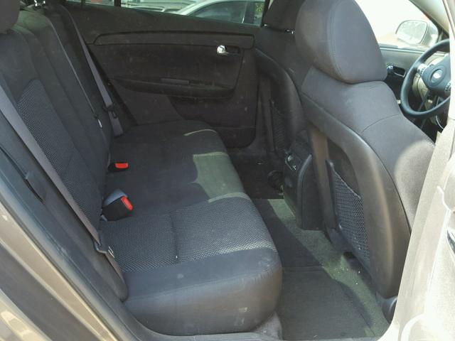 1G1ZC5E01CF151007 - 2012 CHEVROLET MALIBU 1LT 石墨色 照片 6