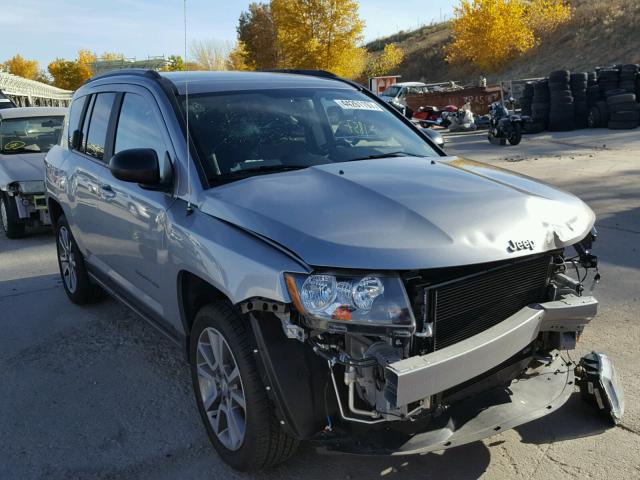 1C4NJDBB1HD168243 - 2017 JEEP COMPASS SP SILVER photo 1