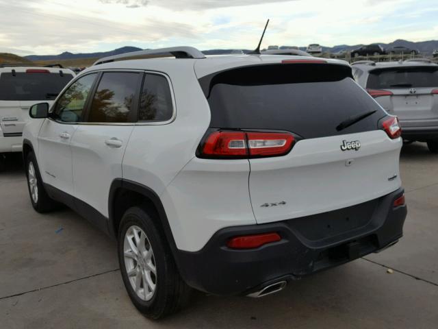 1C4PJMCS5FW668544 - 2015 JEEP CHEROKEE WHITE photo 3