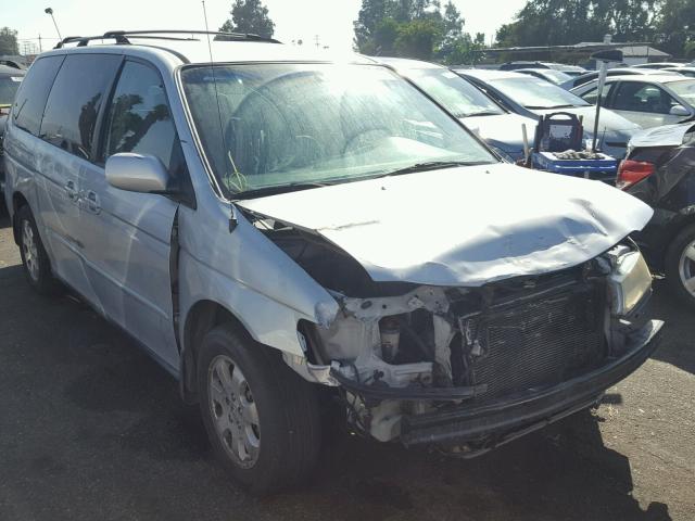 5FNRL18904B004449 - 2004 HONDA ODYSSEY SILVER photo 1