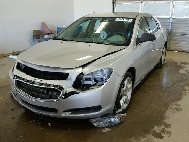 1G1ZB5E15BF318625 - 2011 CHEVROLET MALIBU LS SILVER photo 2