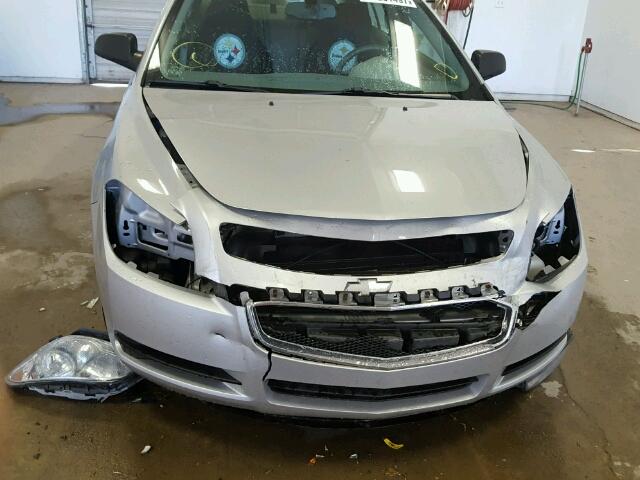 1G1ZB5E15BF318625 - 2011 CHEVROLET MALIBU LS SILVER photo 9