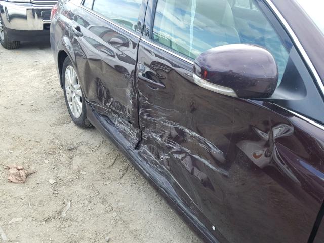 4T1BK3DB5BU437483 - 2011 TOYOTA AVALON BAS PURPLE photo 9