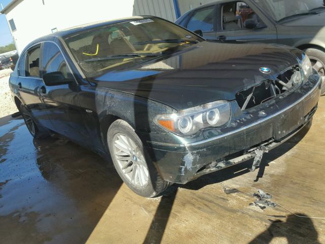 WBAGN63414DS46617 - 2004 BMW 745 LI GREEN photo 1