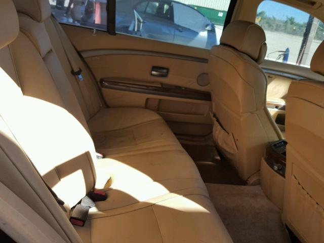 WBAGN63414DS46617 - 2004 BMW 745 LI GREEN photo 6