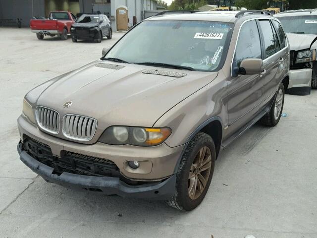 5UXFB535X5LV18338 - 2005 BMW X5 BROWN photo 2