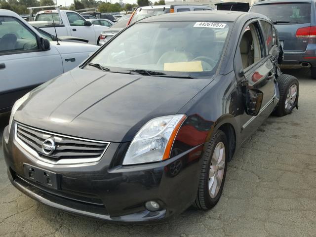 3N1AB6AP1BL639686 - 2011 NISSAN SENTRA 2.0 BLACK photo 2