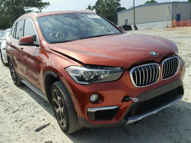 WBXHU7C38J5H38855 - 2018 BMW X1 SDRIVE2 Naranja foto 1