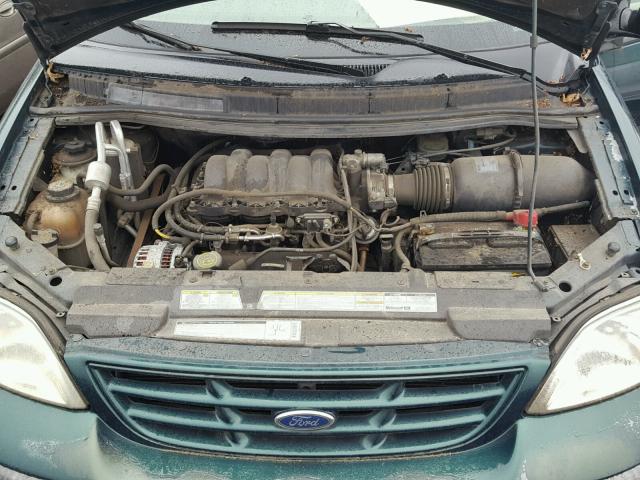 2FMZA5144YBC09668 - 2000 FORD WINDSTAR L GREEN photo 7