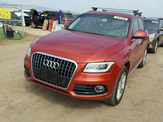 WA1CMAFP5EA027640 - 2014 AUDI Q5 TDI RED photo 2