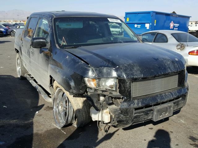 2HJYK16508H528193 - 2008 HONDA RIDGELINE BLACK photo 1