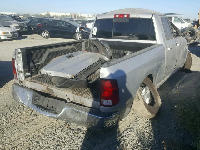 1C6RR6GT3HS582585 - 2017 RAM 1500 SLT SILVER photo 4