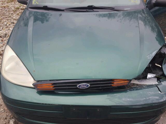 1FAFP36301W197118 - 2001 FORD FOCUS SE GREEN photo 7