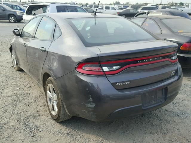 1C3CDFBA6GD623348 - 2016 DODGE DART SXT GRAY photo 3