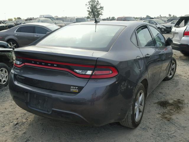 1C3CDFBA6GD623348 - 2016 DODGE DART SXT GRAY photo 4