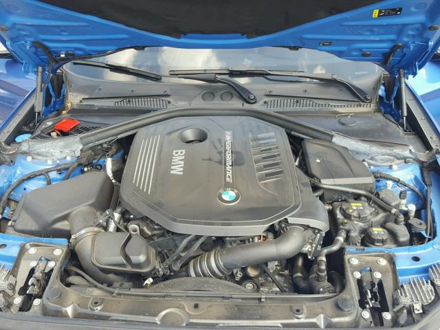 WBA2G1C35HV665326 - 2017 BMW M240I BLUE photo 7