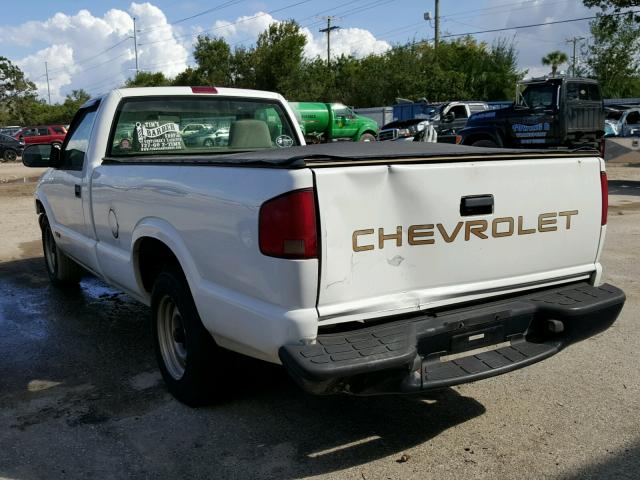 1GCCS14XXX8141853 - 1999 CHEVROLET S TRUCK WHITE photo 3